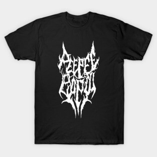 Peepee Poopoo Metal Band Tee (White) T-Shirt