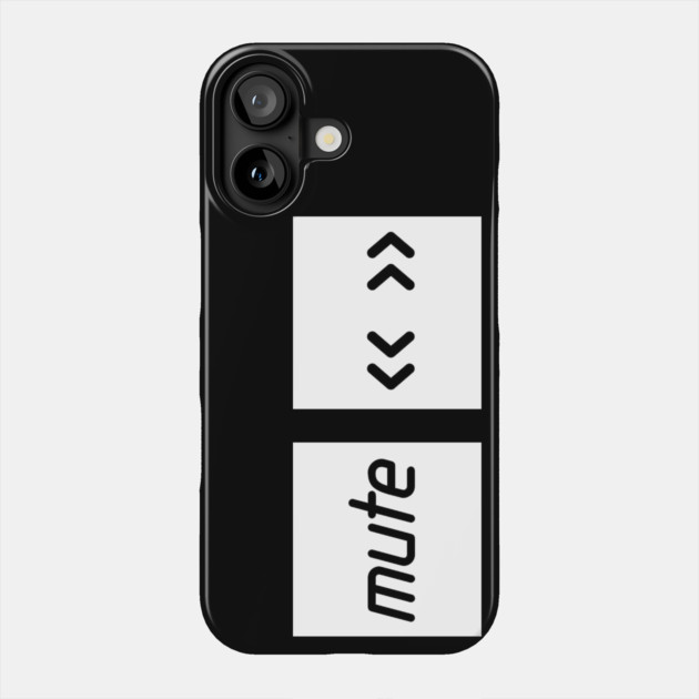 Mute Records Phone Case by Timeless Chaos