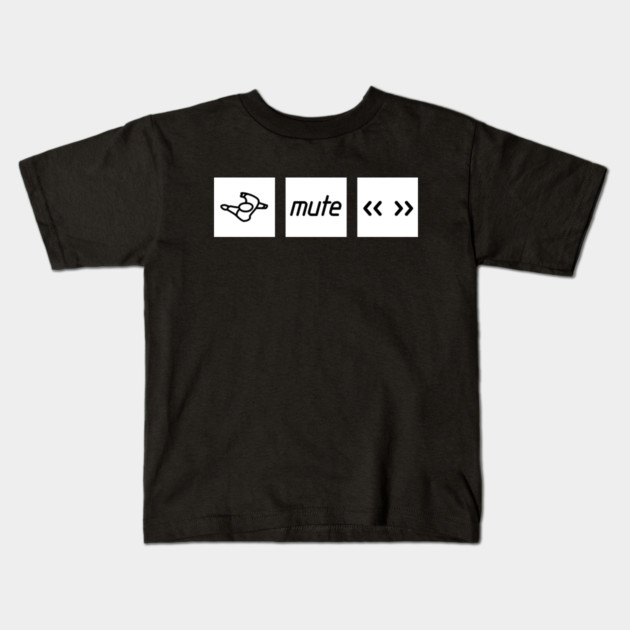 Mute Records Kids T-Shirt by Timeless Chaos