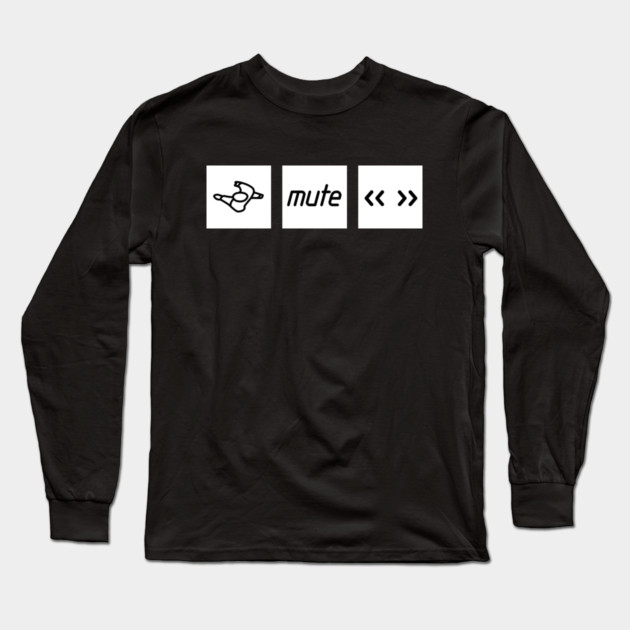 Mute Records Long Sleeve T-Shirt by Timeless Chaos