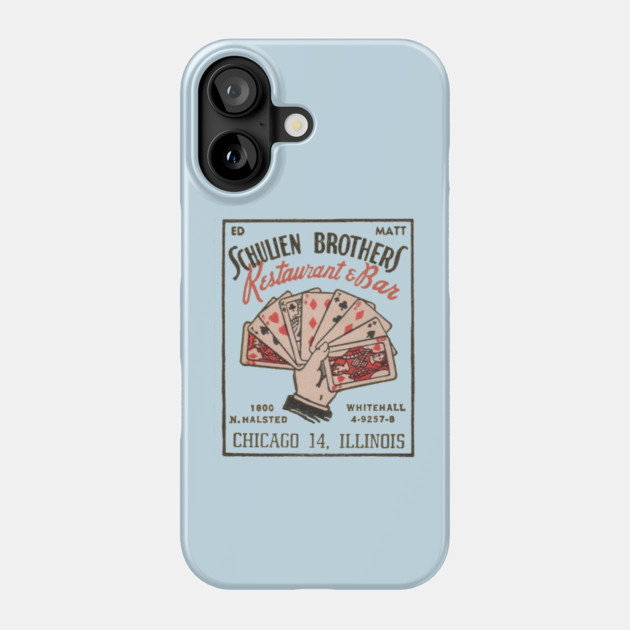 Schulien's Restaurant Chicago Phone Case by cheese_merchant