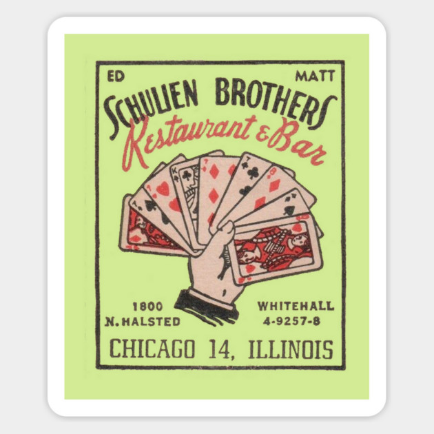 Schulien's Restaurant Chicago Sticker by cheese_merchant