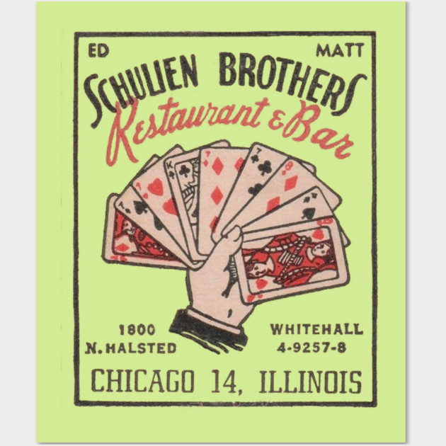 Schulien's Restaurant Chicago Wall Art by cheese_merchant