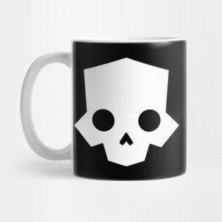 Skull logo (white) Mug