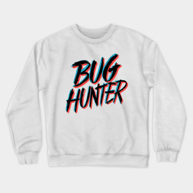 Bug Hunter Crewneck Sweatshirt by Pixel Threads 