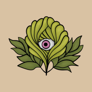 Spooky Plant With Weird Eye T-Shirt