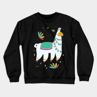 Llama Crewneck Sweatshirt
