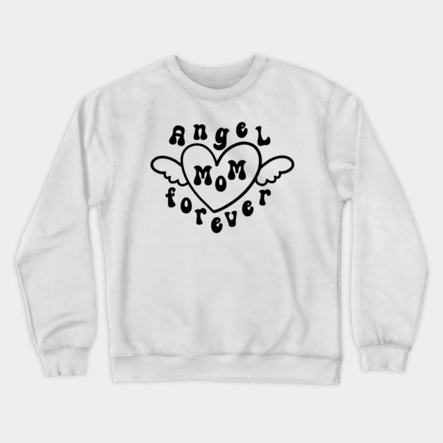 Angel Mom Crewneck Sweatshirt by TurnEffect