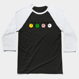 Tour Peloton Baseball T-Shirt