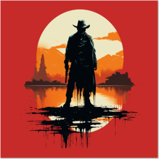 cowboy Posters and Art