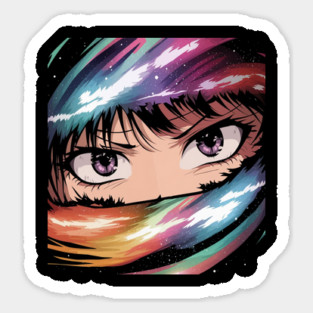 Anime Eyes Sticker