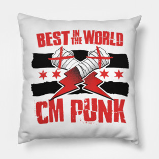 CM Punk Best In The World Pillow