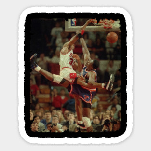 Scottie Pippen vs Patrick Ewing Sticker