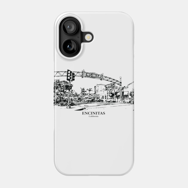 Encinitas - California Phone Case by Lakeric