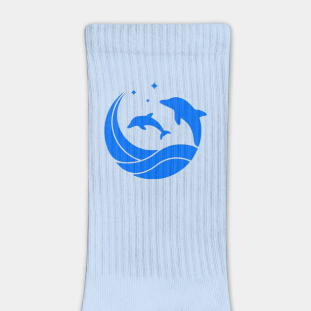 Dolphins Jumping Waves by HolidayBug