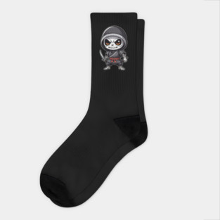 Skeleton Ninja 1 Socks