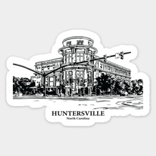 Huntersville - North Carolina Magnet