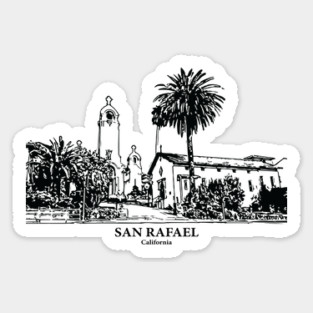 San Rafael - California Sticker