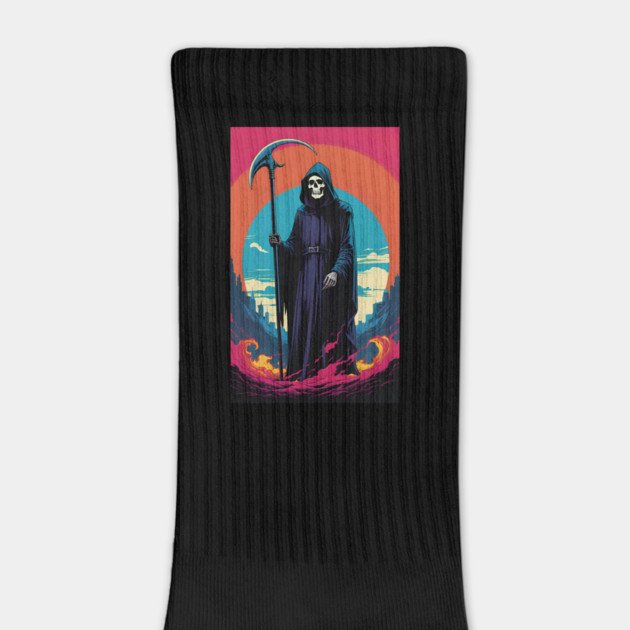 Retro Grim Reaper 1 by Grave Digs