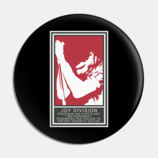 Joy 'Regret' Division Pin