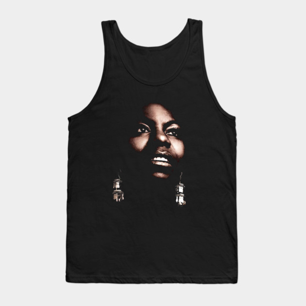 Nina Simone Tank Top by UrbanLifeApparel