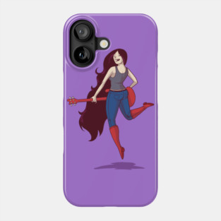 Bass Guitar Girl Phone Case