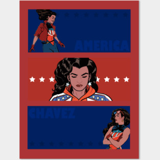 ⋆ America Chavez ⋆ Posters and Art