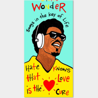 Stevie Wonder Posters and Art