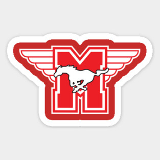 Hamilton Mustangs Sticker