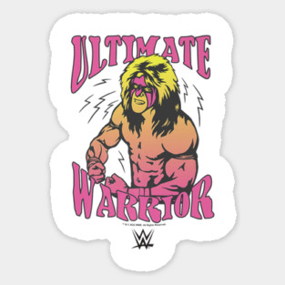 Ultimate Warrior Portrait Sticker