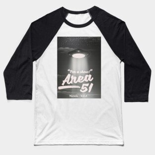 UFO Baseball T-Shirt