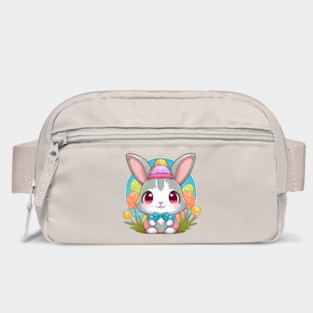 Cute easterbunny with bowtie and hat Bag