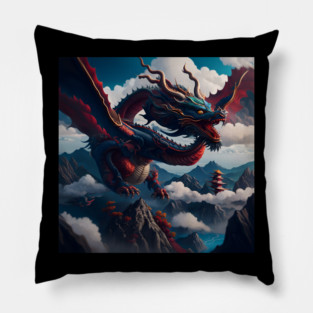 Unique Dragon Pillow
