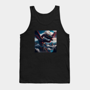 Unique Dragon Tank Top