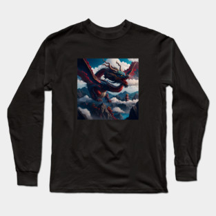 Unique Dragon Long Sleeve T-Shirt