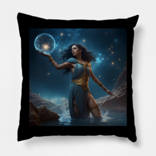 Aquarius Water Bearer Pillow