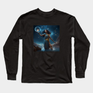 Aquarius Water Bearer Long Sleeve T-Shirt