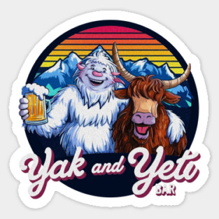 Yak and Yeti Bar at the Animal Kingdom Restaurant in Orlando Sticker