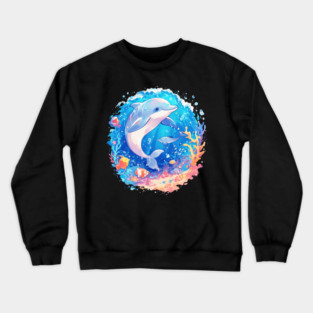 dolphin Crewneck Sweatshirt