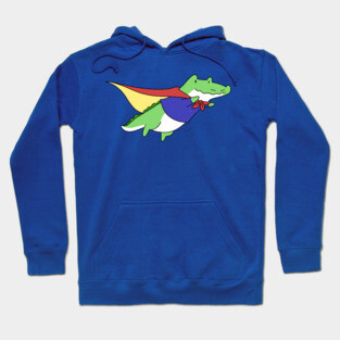 Superhero Alligator Hoodie