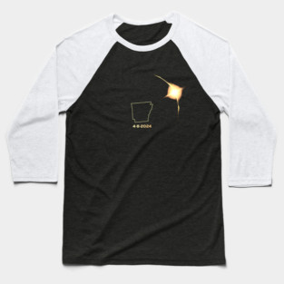 Solar Eclipse 2024 Arkansas Baseball T-Shirt