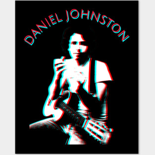 Daniel Johnston guitar Posters and Art