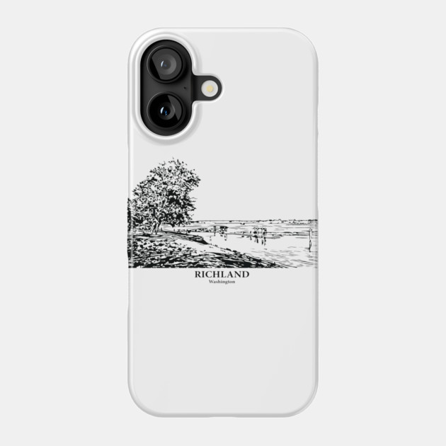 Richland - Washington Phone Case by Lakeric