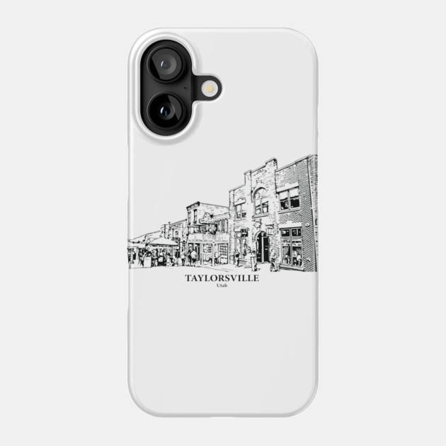 Taylorsville - Utah Phone Case by Lakeric