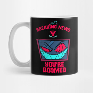 Sparking News - You're Doomed Mug