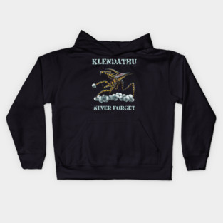 Starship Troopers (1997): KLENDATHU NEVER FORGET Kids Hoodie