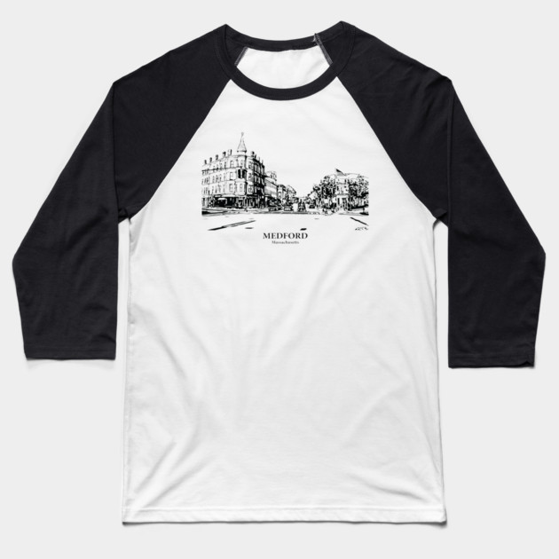 Medford - Massachusetts Baseball T-Shirt by Lakeric