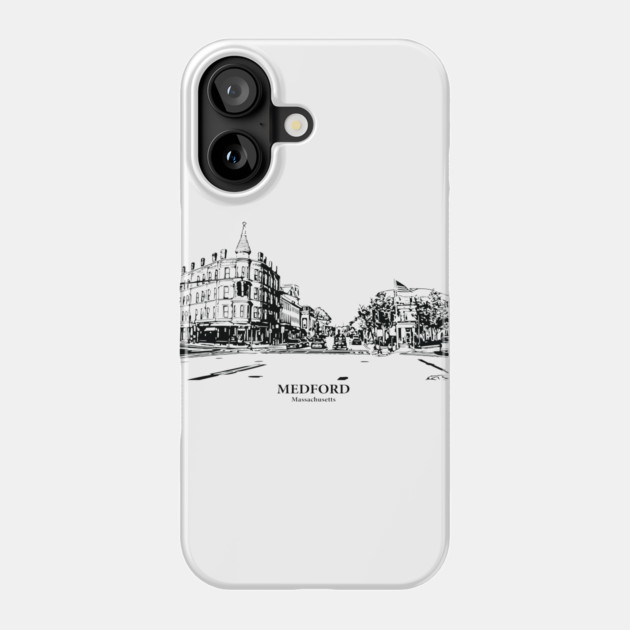 Medford - Massachusetts Phone Case by Lakeric