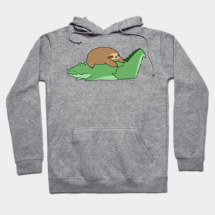 Sloth and Alligator Hoodie