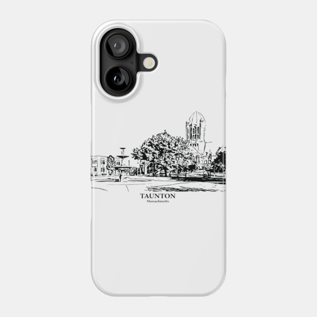 Taunton - Massachusetts Phone Case by Lakeric